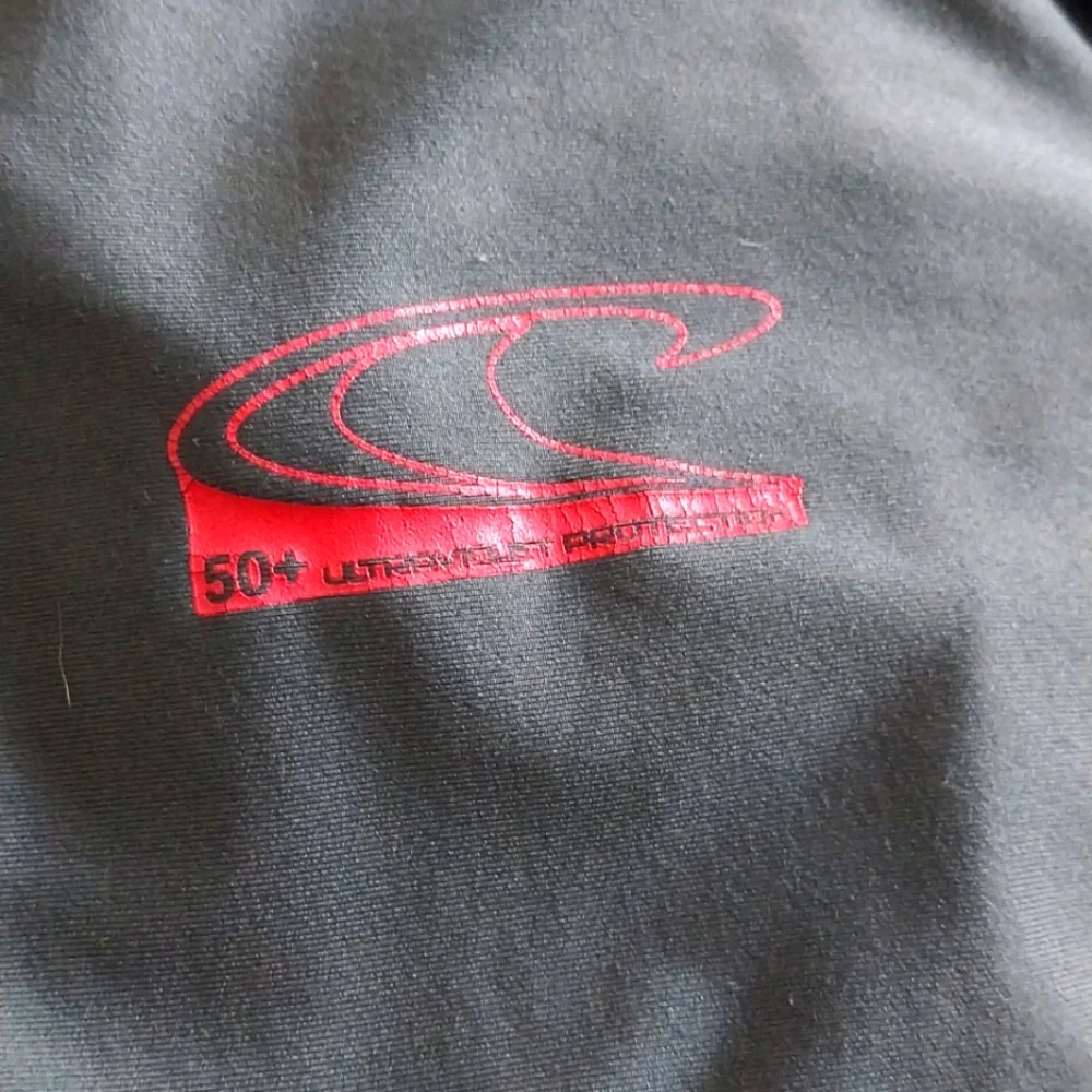 O'niell Kid's Gray Logo Rashguard size 18